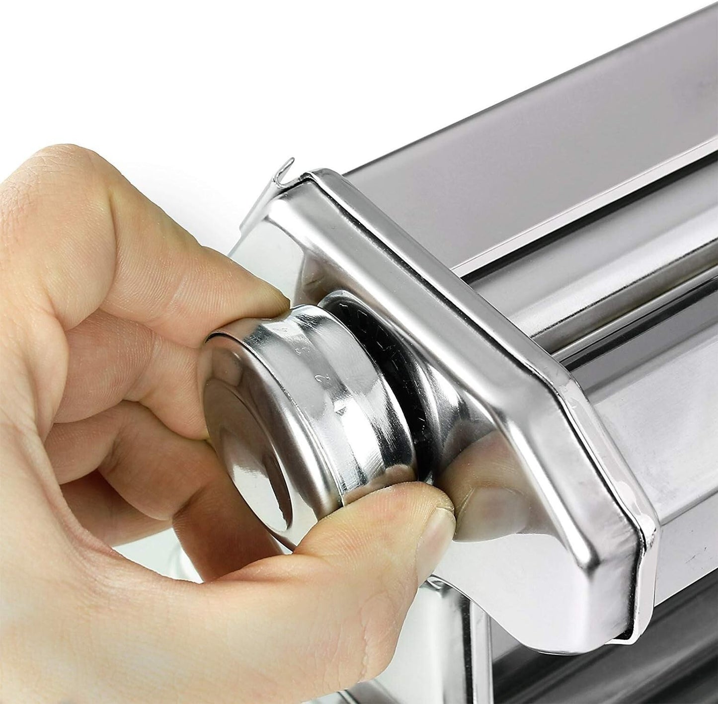Fresh Pasta Maker Roller Machine Stainless Steel for Spaghetti Noodle Fettuccine
