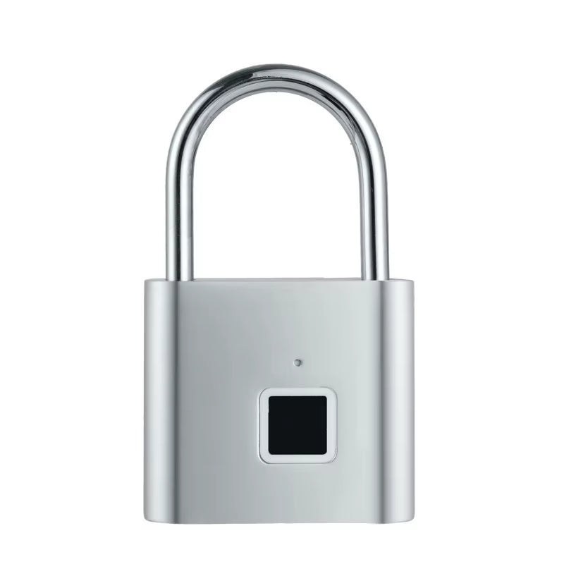 P2 Fingerprint Padlock, Built-In Rechargeable Battery, Outdoor Waterproof, Easy to Use