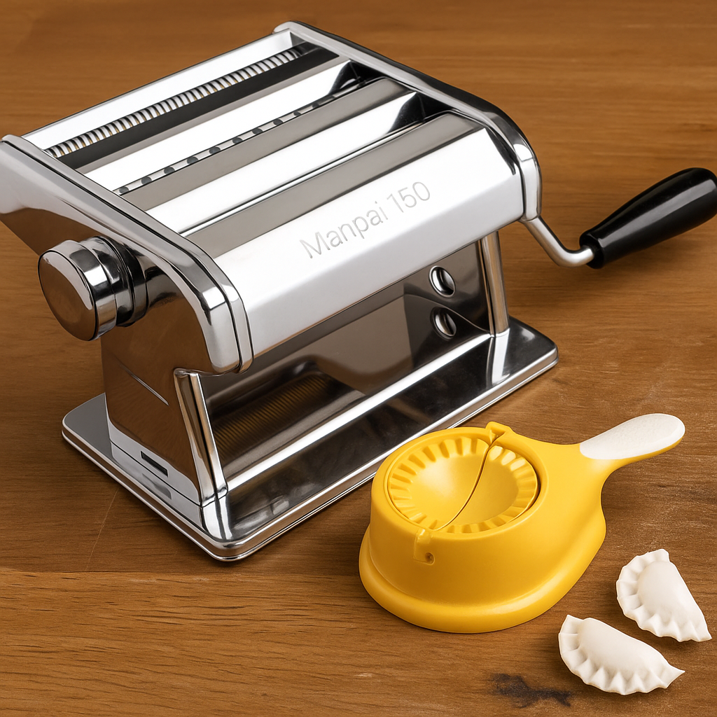 Pasta Machine + Manual Dumpling Maker Bundle