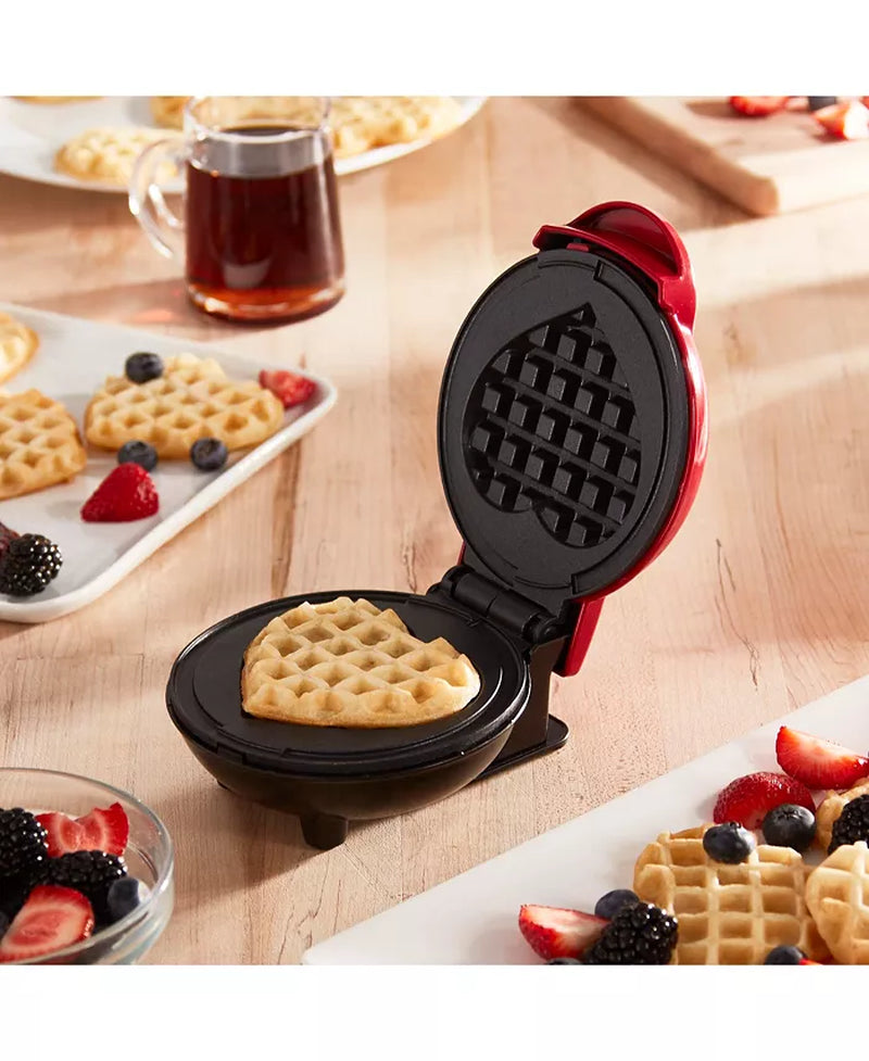 Mini Heart Waffle Maker