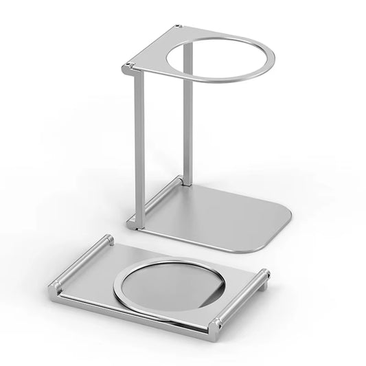At63-Foldable Coffee Drip Holder Pour over Dripper Stand Aluminum Espresso Coffee Machine Support Stand Coffee Dripper Rack